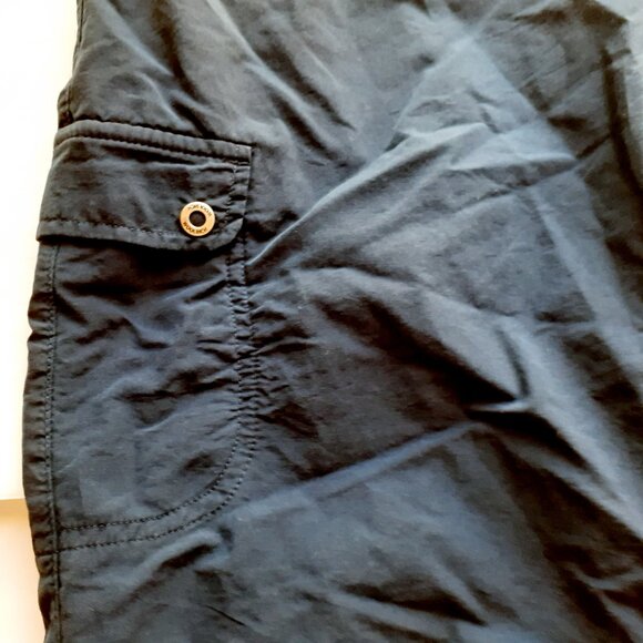 Woolrich Womens Capri Pants Navy Cargo Hiking Outdoor Size 10 - Picture 6 of 10